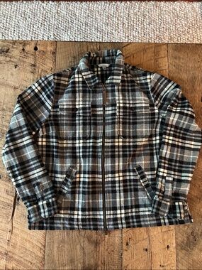 LL Bean Signature Flannel Jacket Shacket